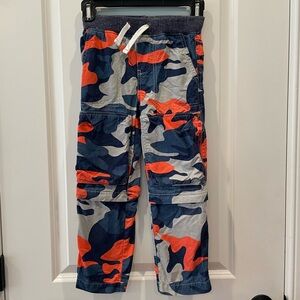 Mini Boden zip tech cargo pants